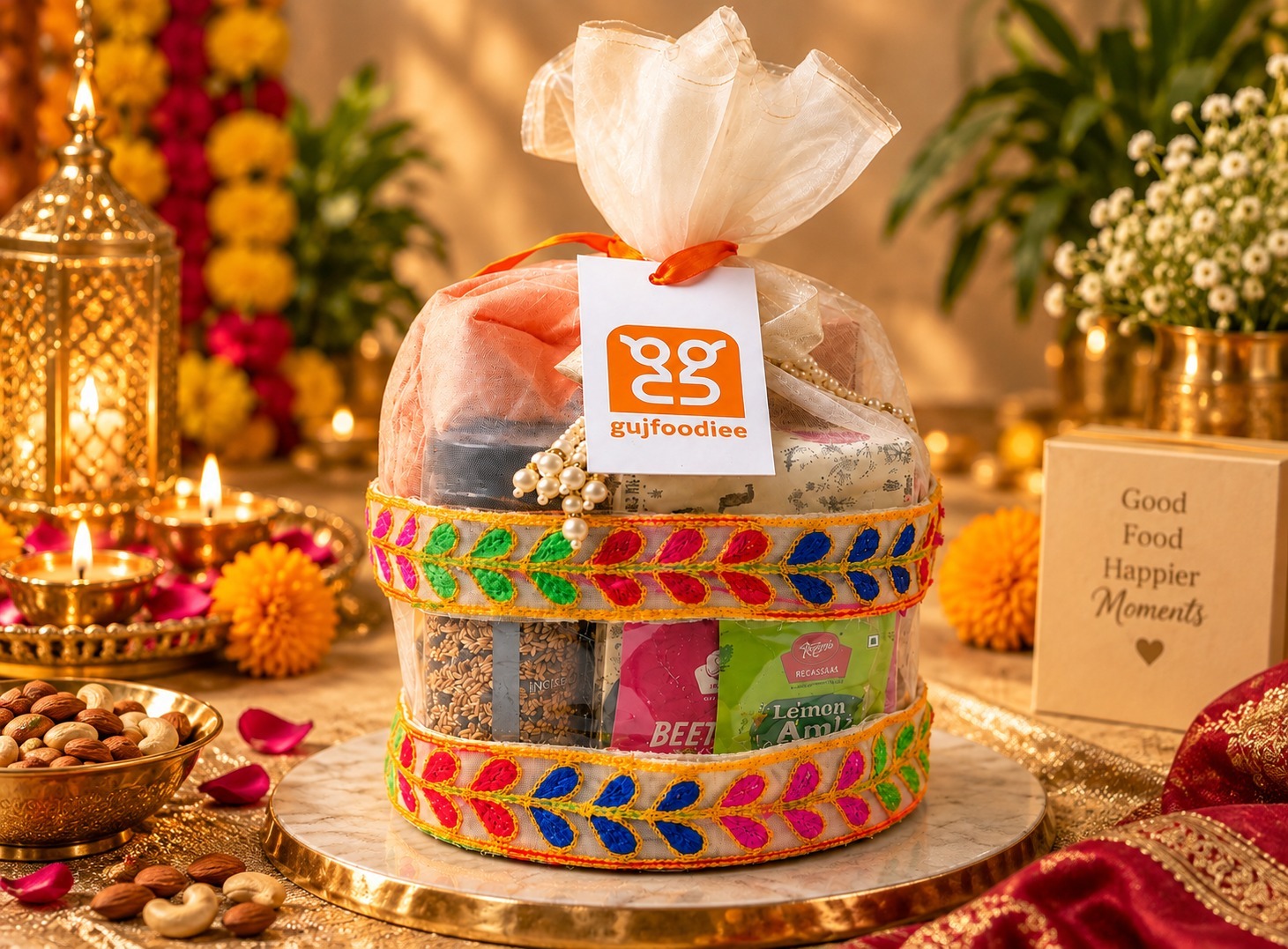 Corporate bulk gift hampers by Gujfoodiee