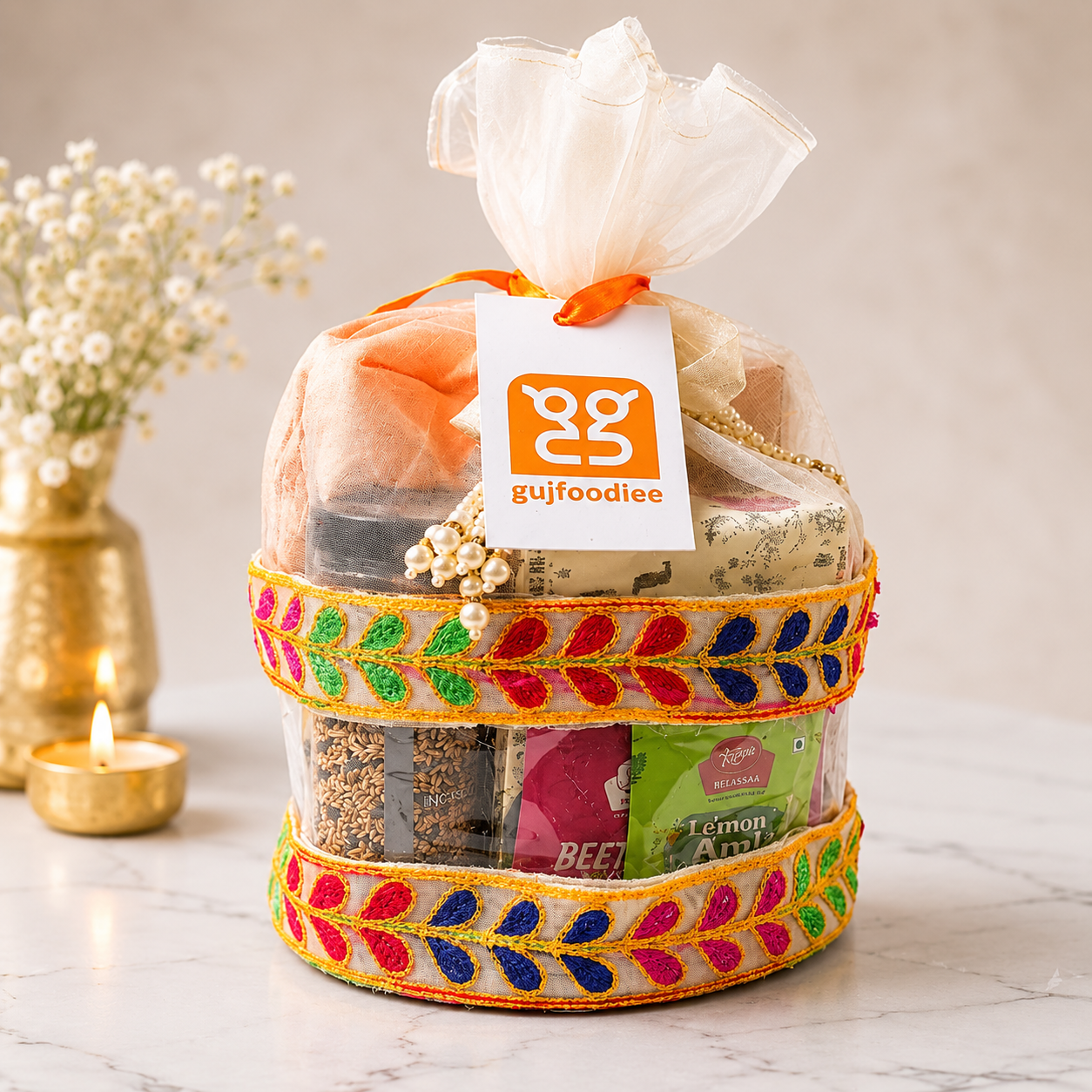 KUTCH POTLI HAMPERS – Wedding Gift hamper