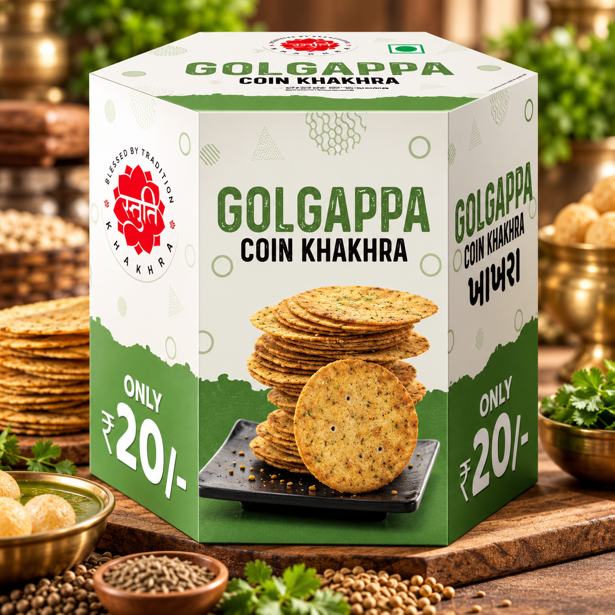 Stuti Khakhra Golgappa