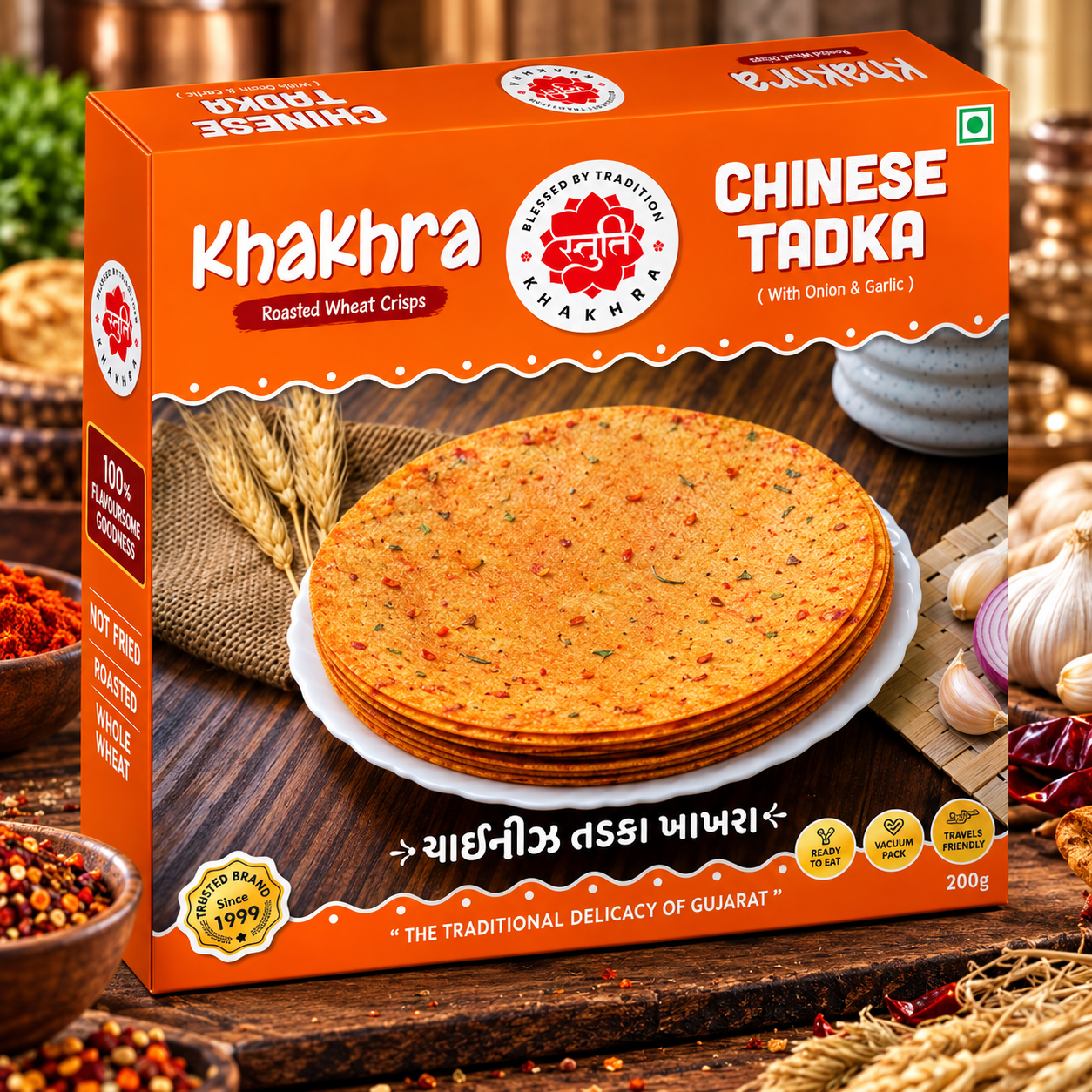 Stuti Khakhra Chinese Tadka