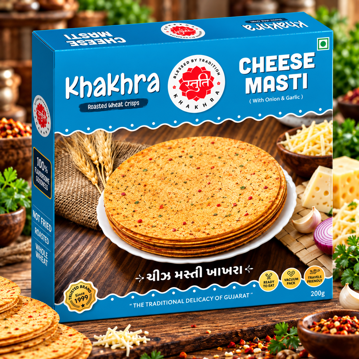 Stuti Khakhra Cheese Masti