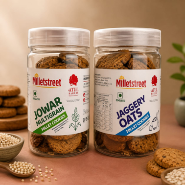 Atul Bakery Millestreet Jowar Multigrain Jaggery Oats