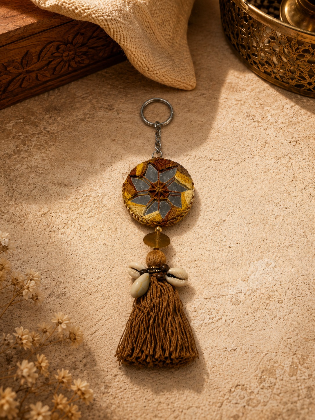 Handcrafted Tassel Keychain