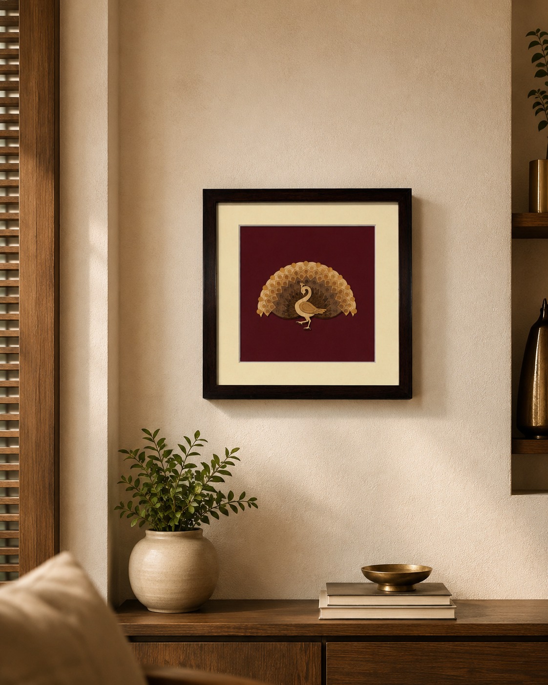 Traditional Peacock Wall Art