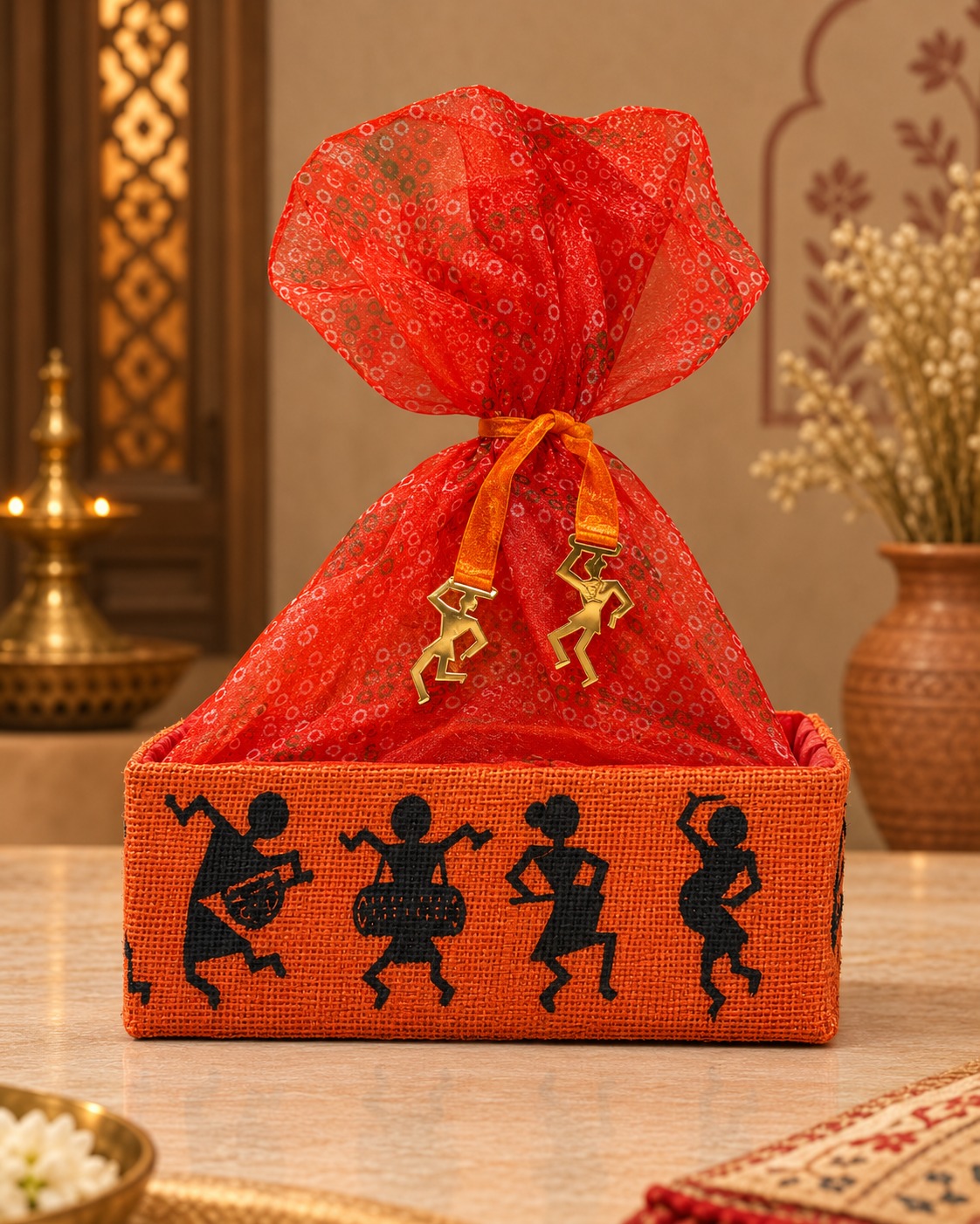 Warli Art Gift Hamper Box